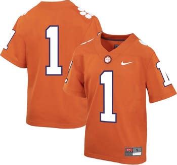 Preschool Nike Orange Clemson Tigers Untouchable Replica Football Jersey